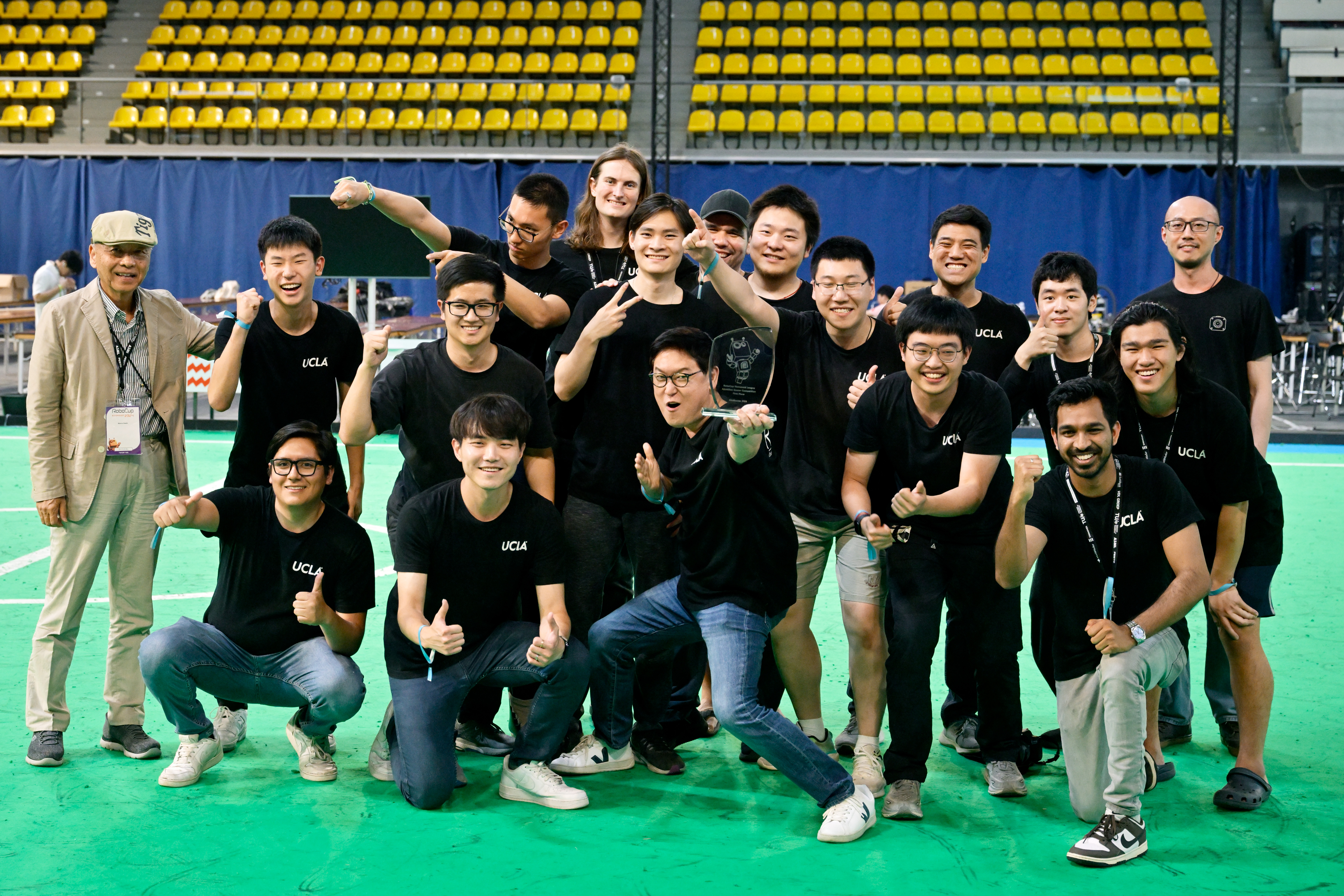 RoboCup 2024 world championship team photo